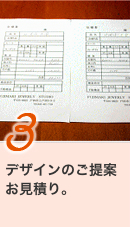 3デザインのご提案お見積もり。